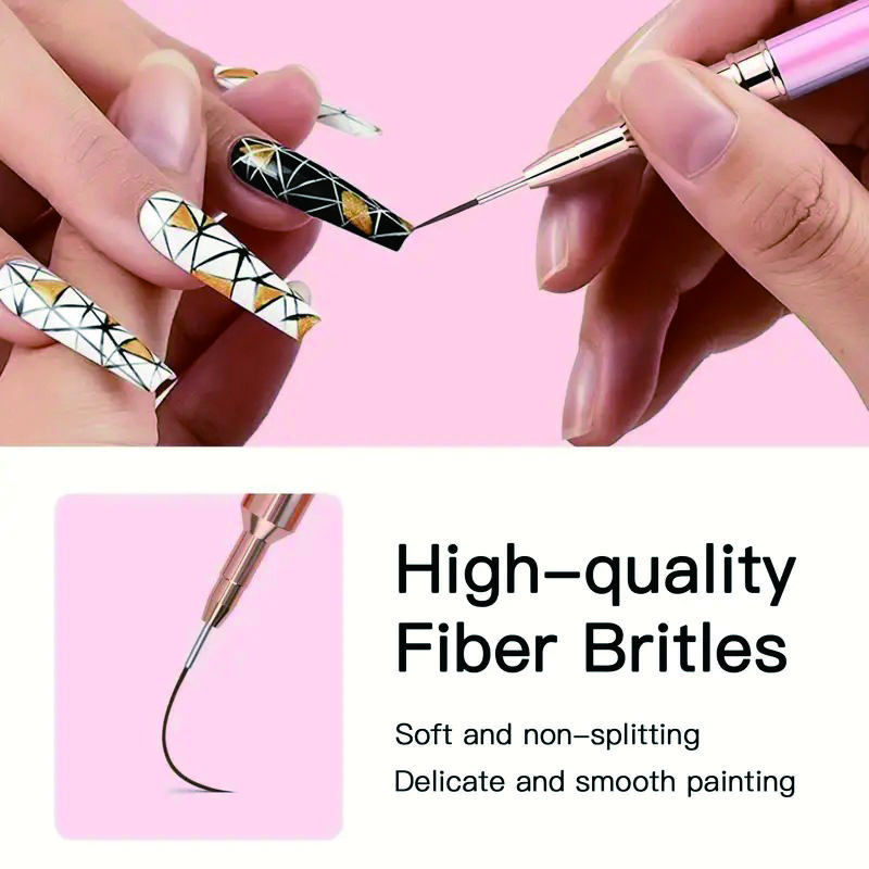 5-Piece Nail Art Pen Set, Ultr - Nail Gel Polish Set reseña y precio