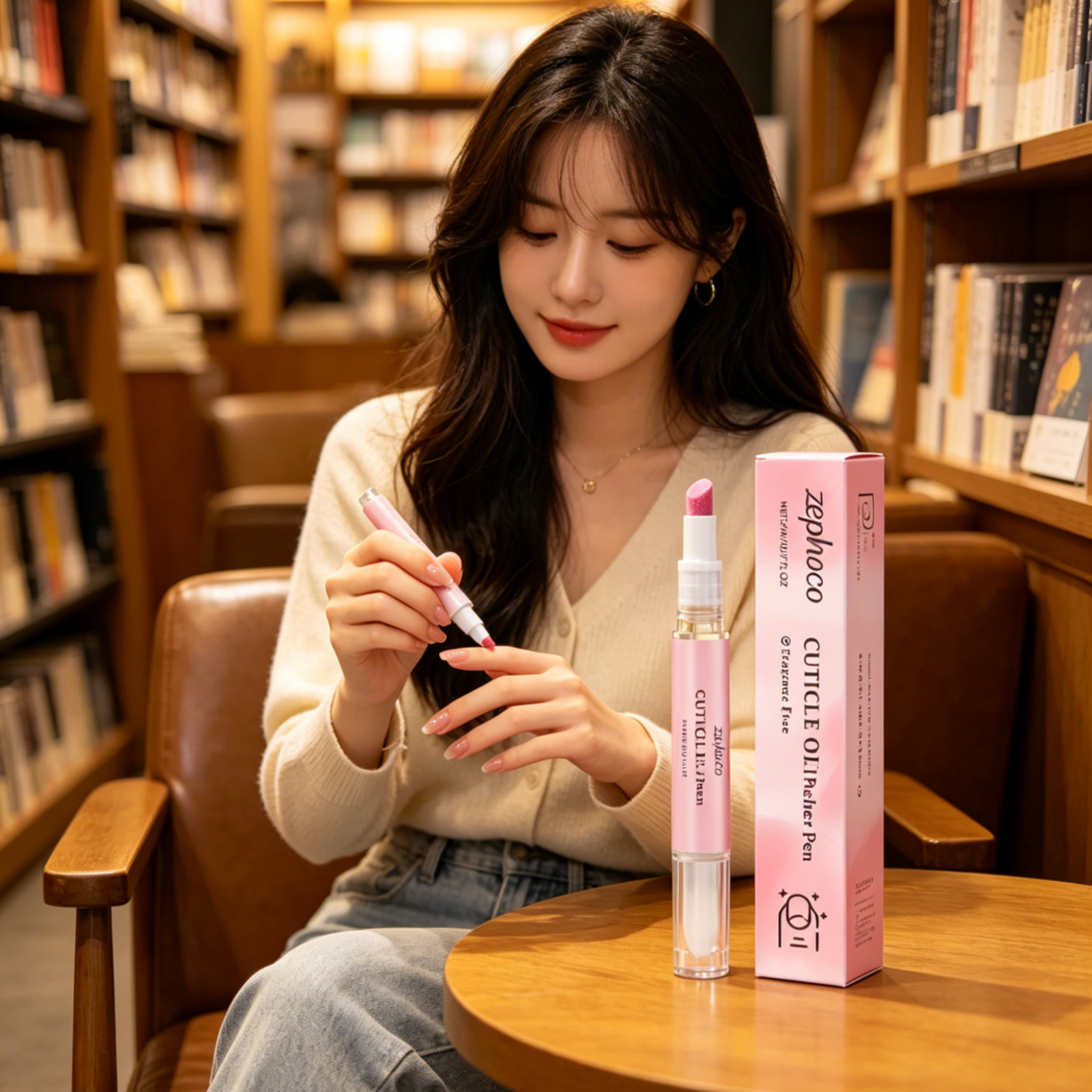Zephoco Cuticle Oil Pusher Pen - Cuticle Oil Pen reseña y precio
